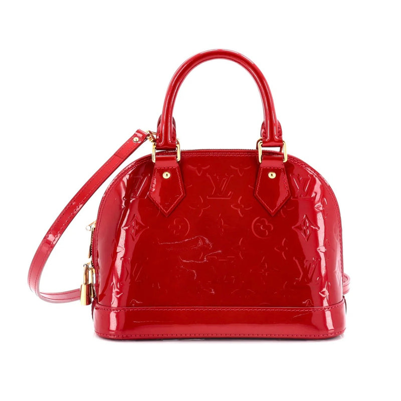 Alma Handbag Monogram Vernis BB