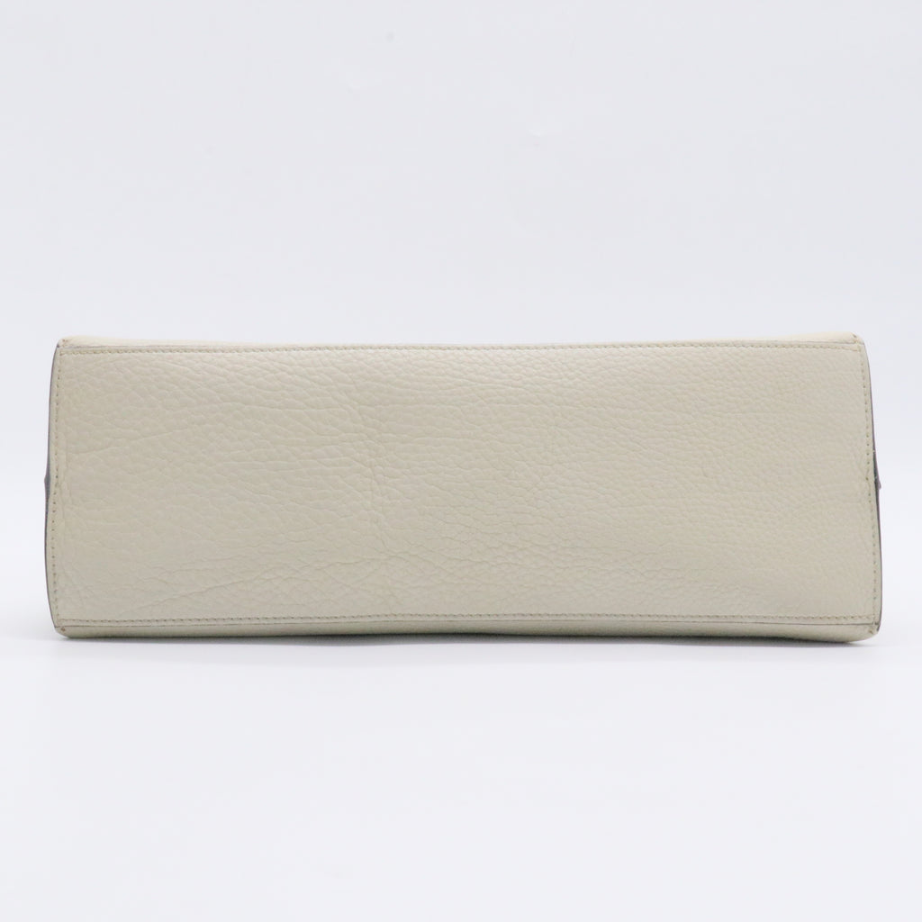 Bamboo Daily Top Handle Bag Leather Medium