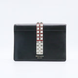 Elektra Shoulder Bag Studded Leather Small