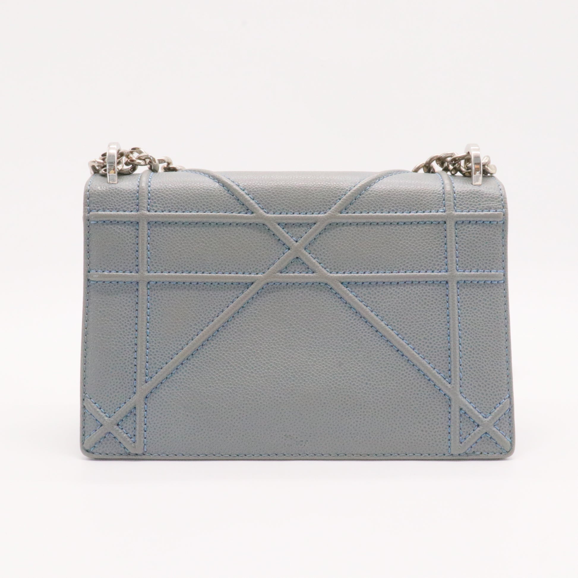 Diorama Flap Bag Grained Calfskin Medium