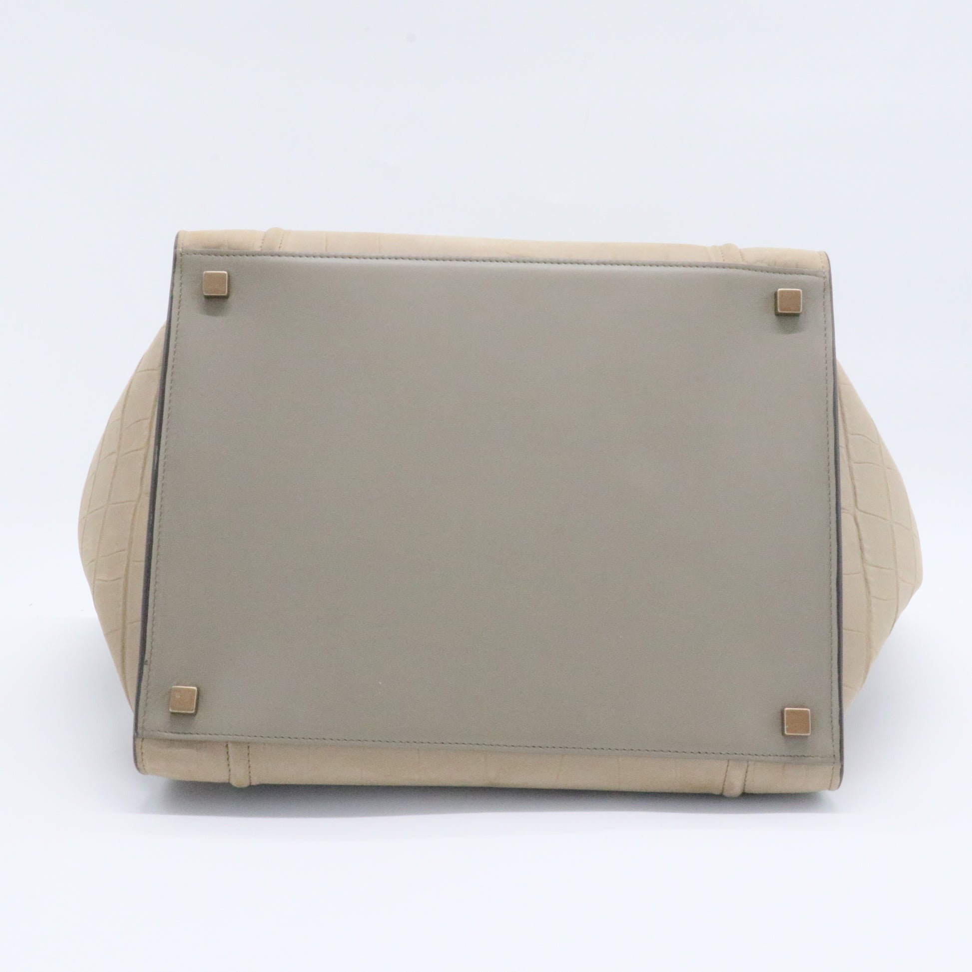 Phantom Bag Crocodile Embossed Nubuck Medium