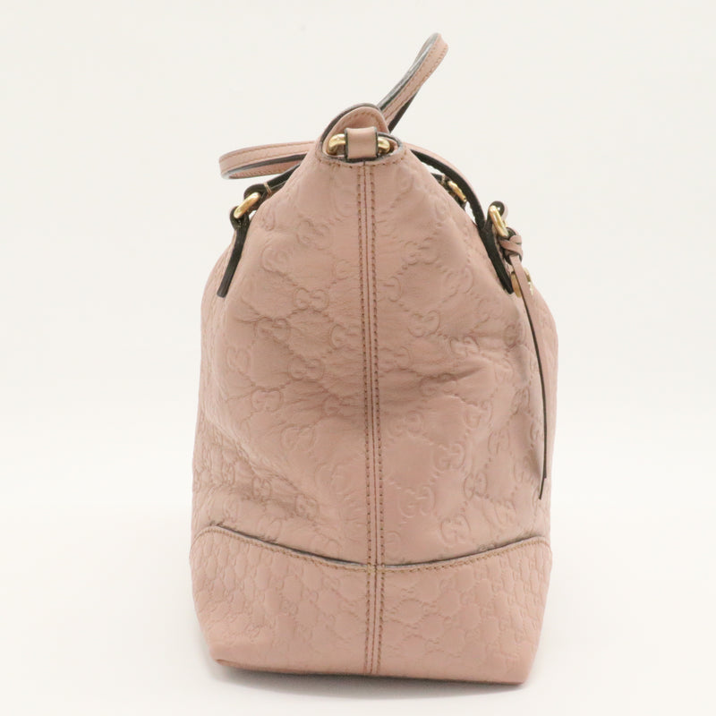 Bree Convertible Top Handle Bag Guccissima Leather