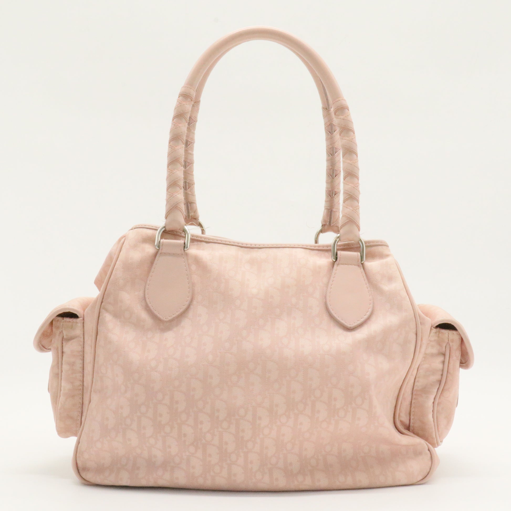 Lovely Multi Pocket Satchel Diorissimo Canvas Medium