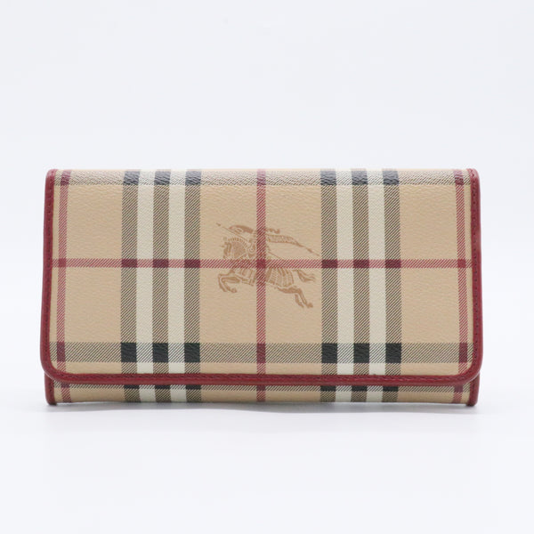 Haymarket Check Continental Wallet