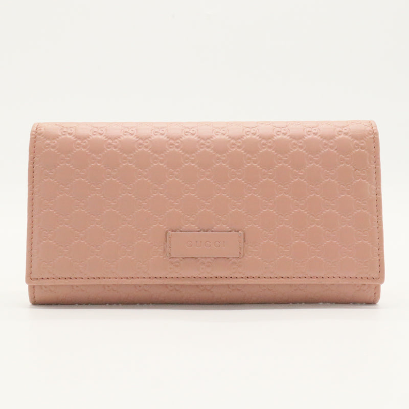 Flap Wallet Microguccissima Leather Long