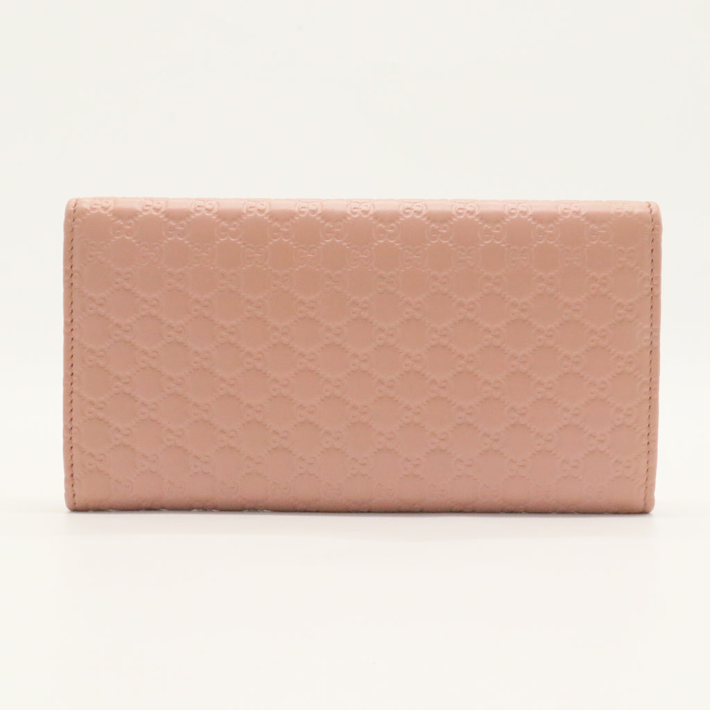 Flap Wallet Microguccissima Leather Long