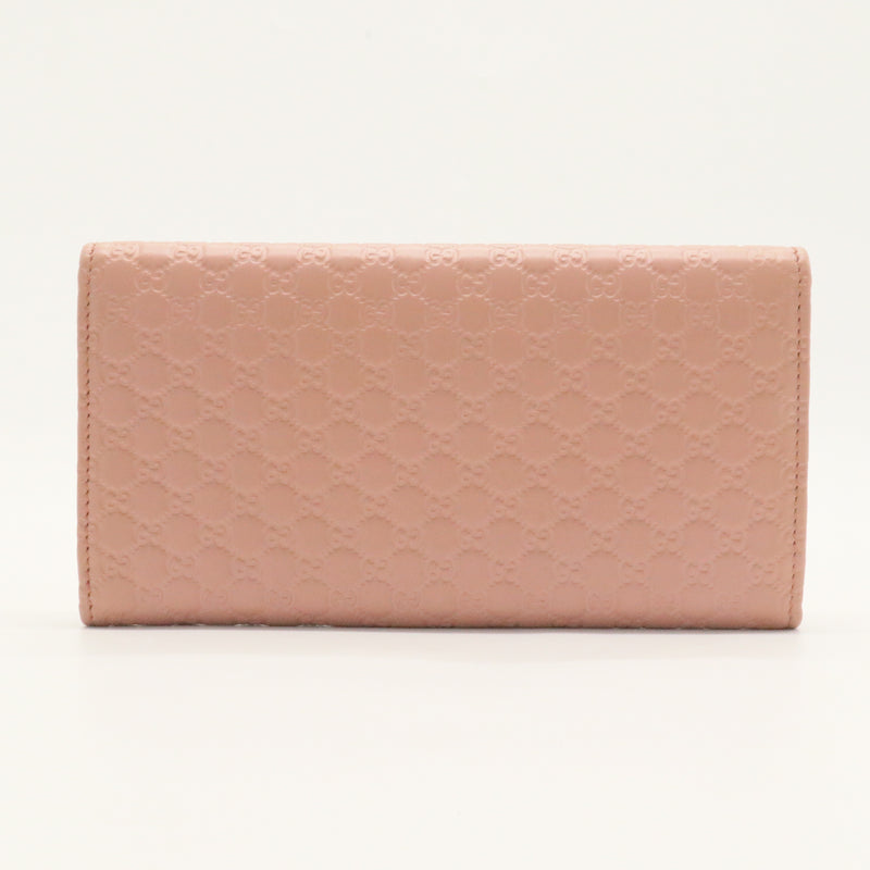 Flap Wallet Microguccissima Leather Long