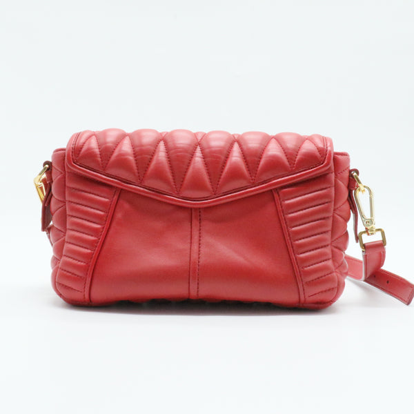 Leather Quilted Crossbody Bag