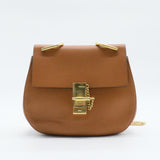 Drew Crossbody Bag Embossed Leather