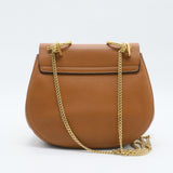 Drew Crossbody Bag Embossed Leather