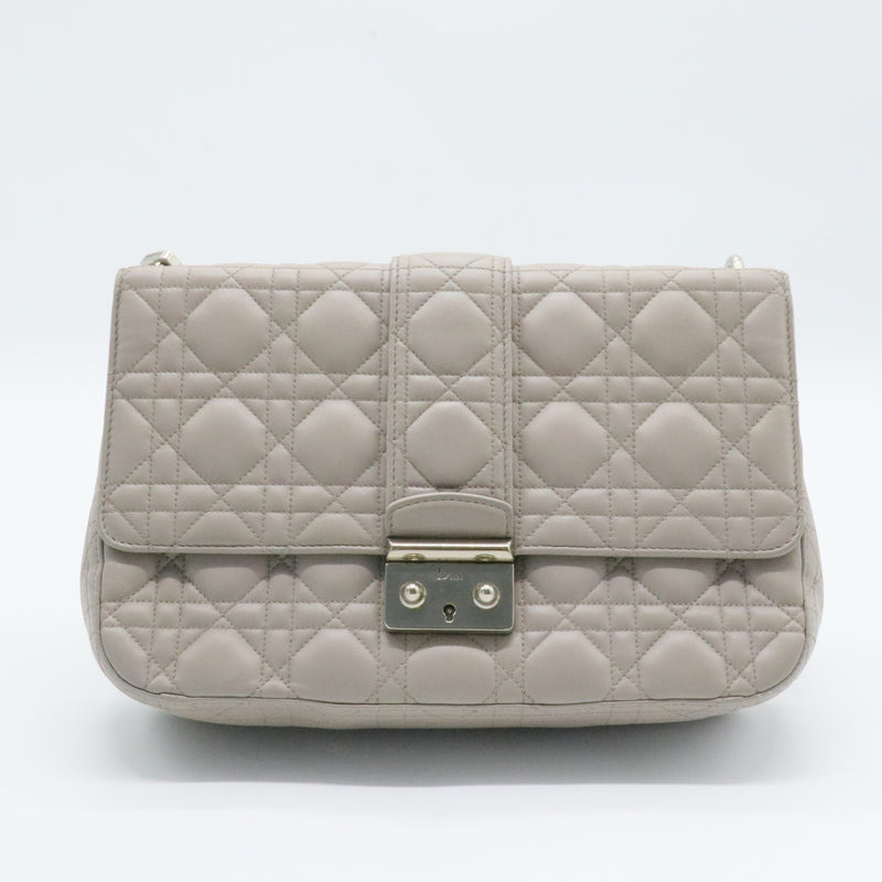 Miss Dior Flap Bag Cannage Quilt Lambskin Medium