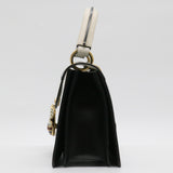 Queen Margaret Top Handle Bag Colorblock Leather Small