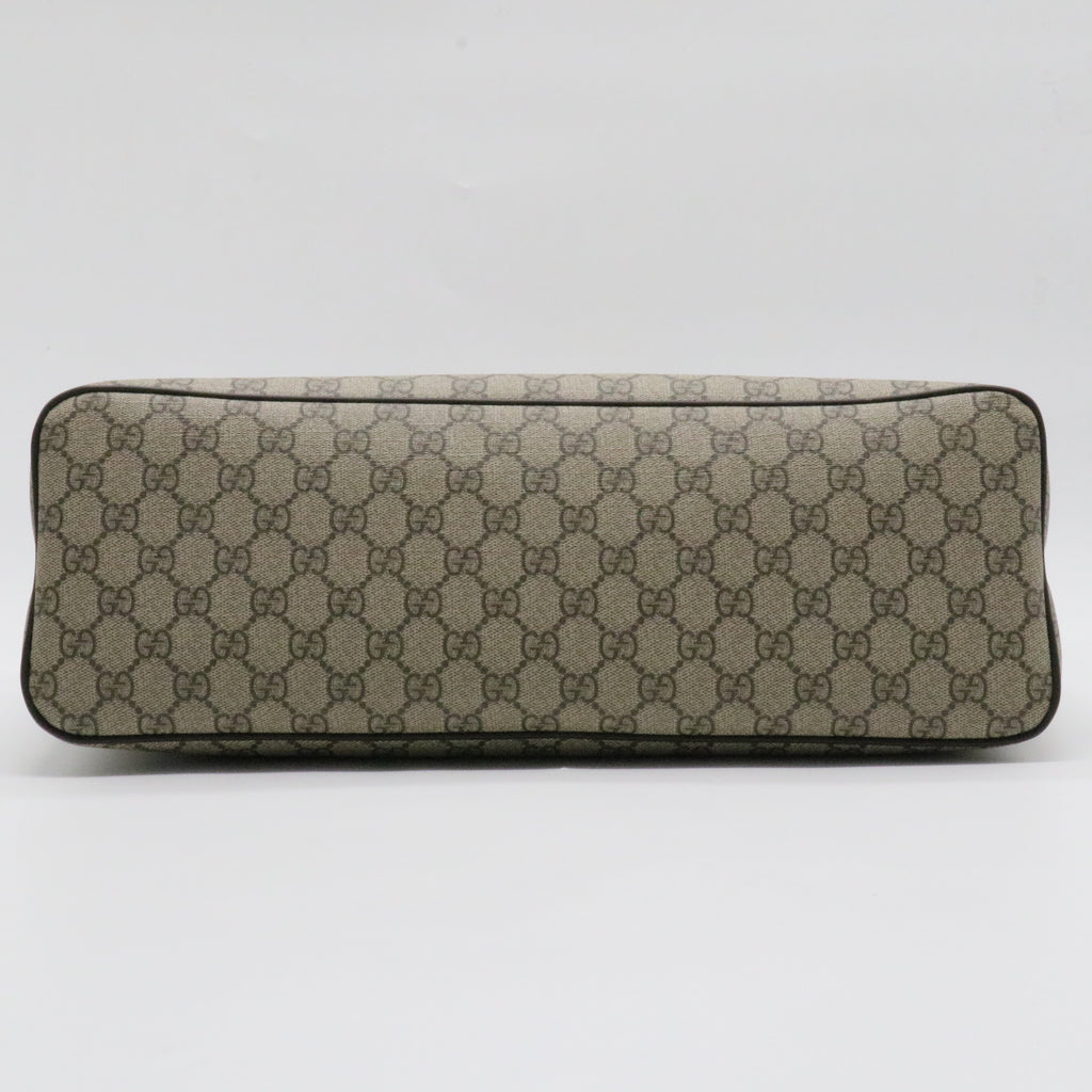 Convertible Zip Tote GG Coated Canvas Large