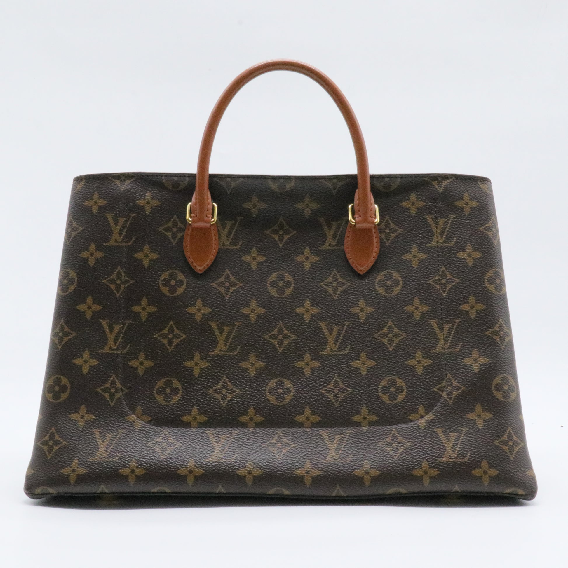 Flower Tote Monogram Canvas