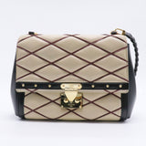 Pochette Flap Handbag Malletage Leather