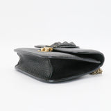 Glam Lock Shoulder Bag Leather Small