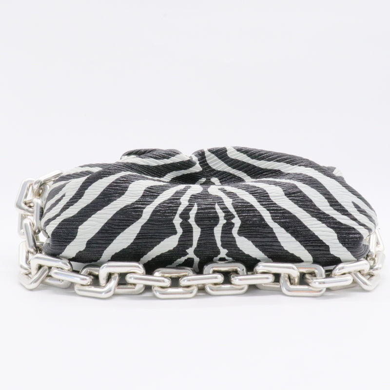 Veneta Zebra Chain Pouch