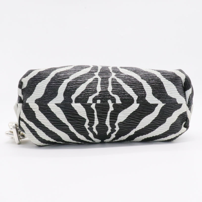 Veneta Zebra Chain Pouch