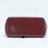 Red Leather Hand Bag