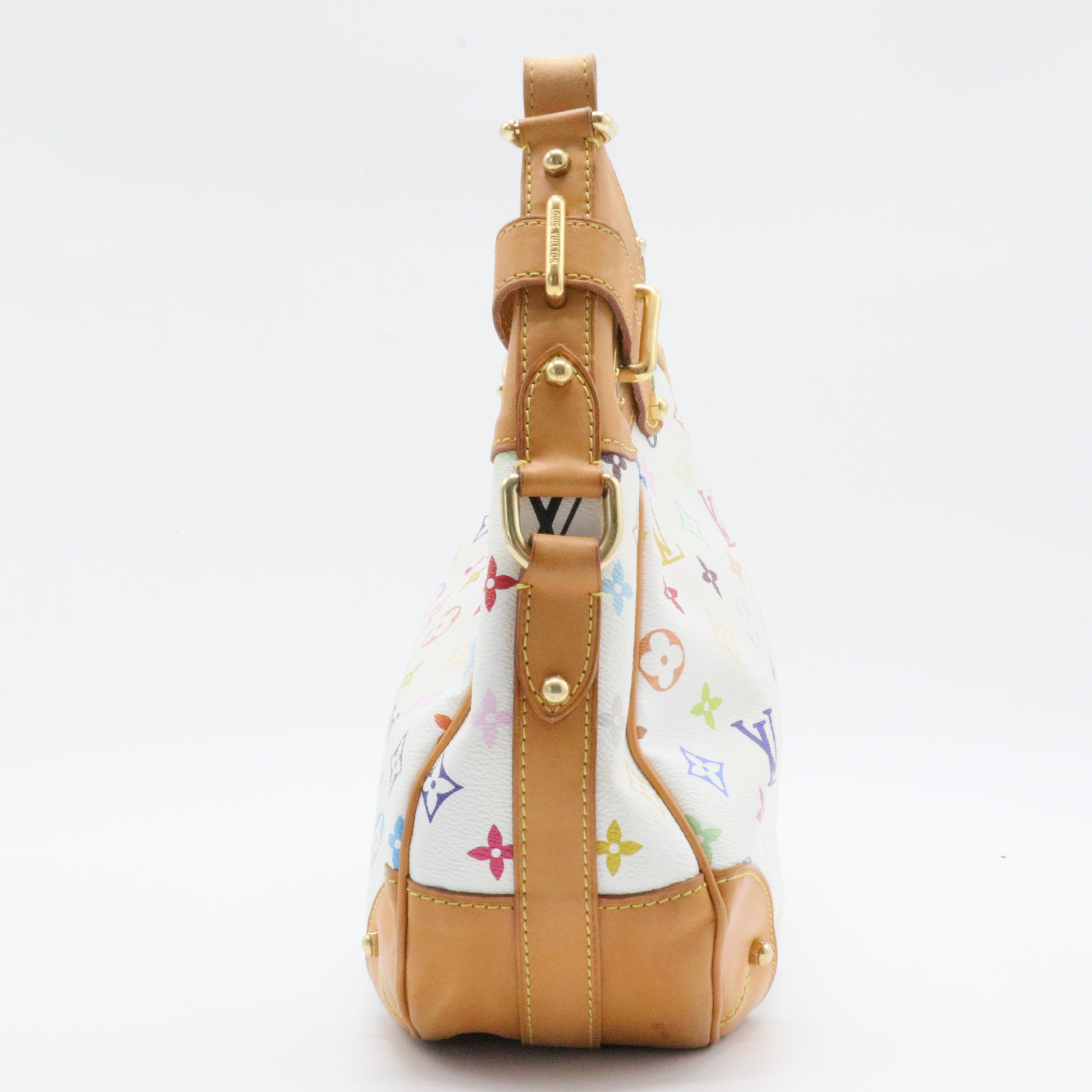 Monogram Multicolor Greta White