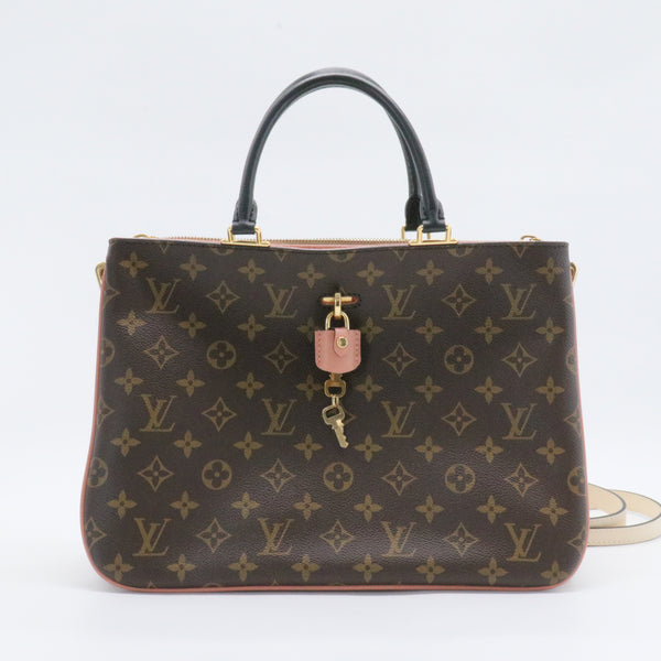 Millefeuille Handbag Monogram Canvas and Leather