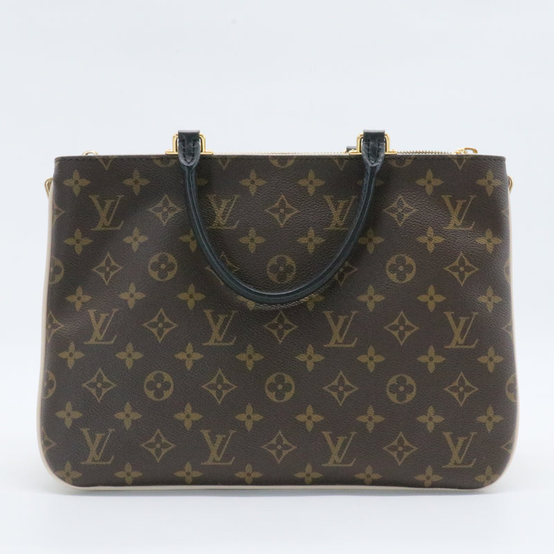 Millefeuille Handbag Monogram Canvas and Leather