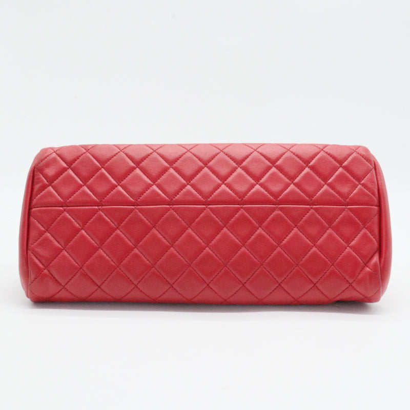 Just Mademoiselle Bag Quilted Patent Medium