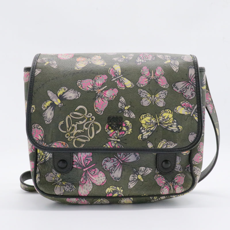 Shoulder Bag Anagram Butterfly  Leather