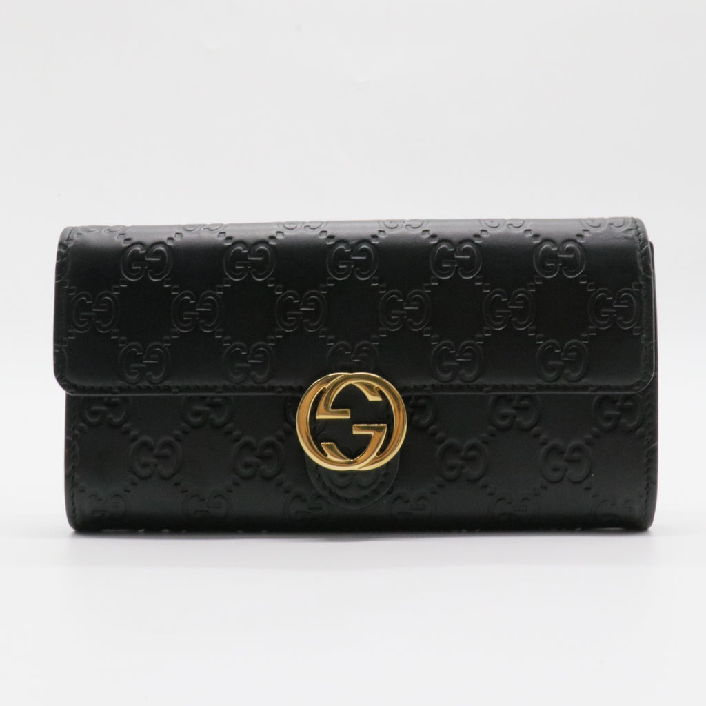 Icon Guccissima Leather Wallet