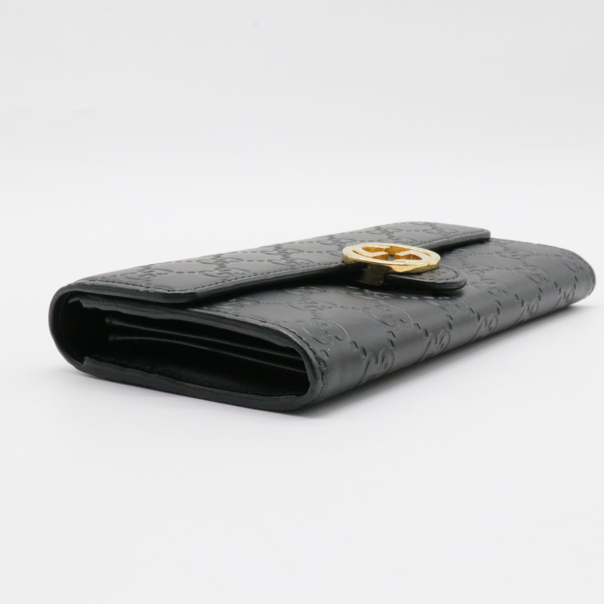 Icon Guccissima Leather Wallet