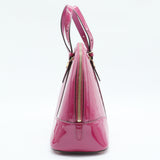 Top Handle Bag Microguccissima Patent Small