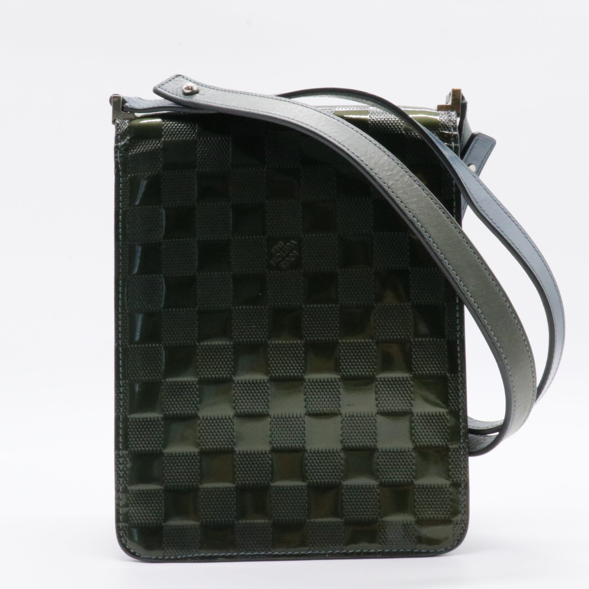 Damier Vernis Cabaret Shoulder Bag Vintage