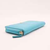 Zip Around Wallet Camellia Lambskin