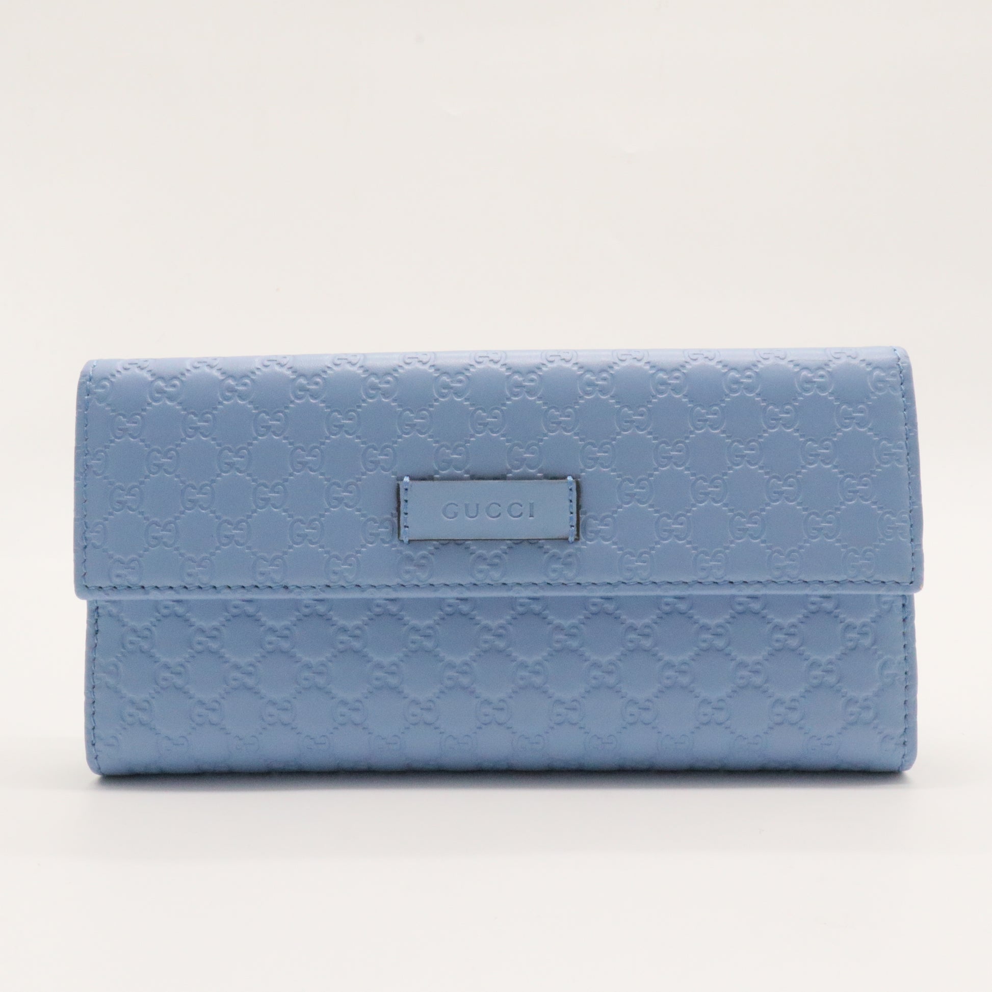 Continental Flap Wallet Microguccissima Leather Long