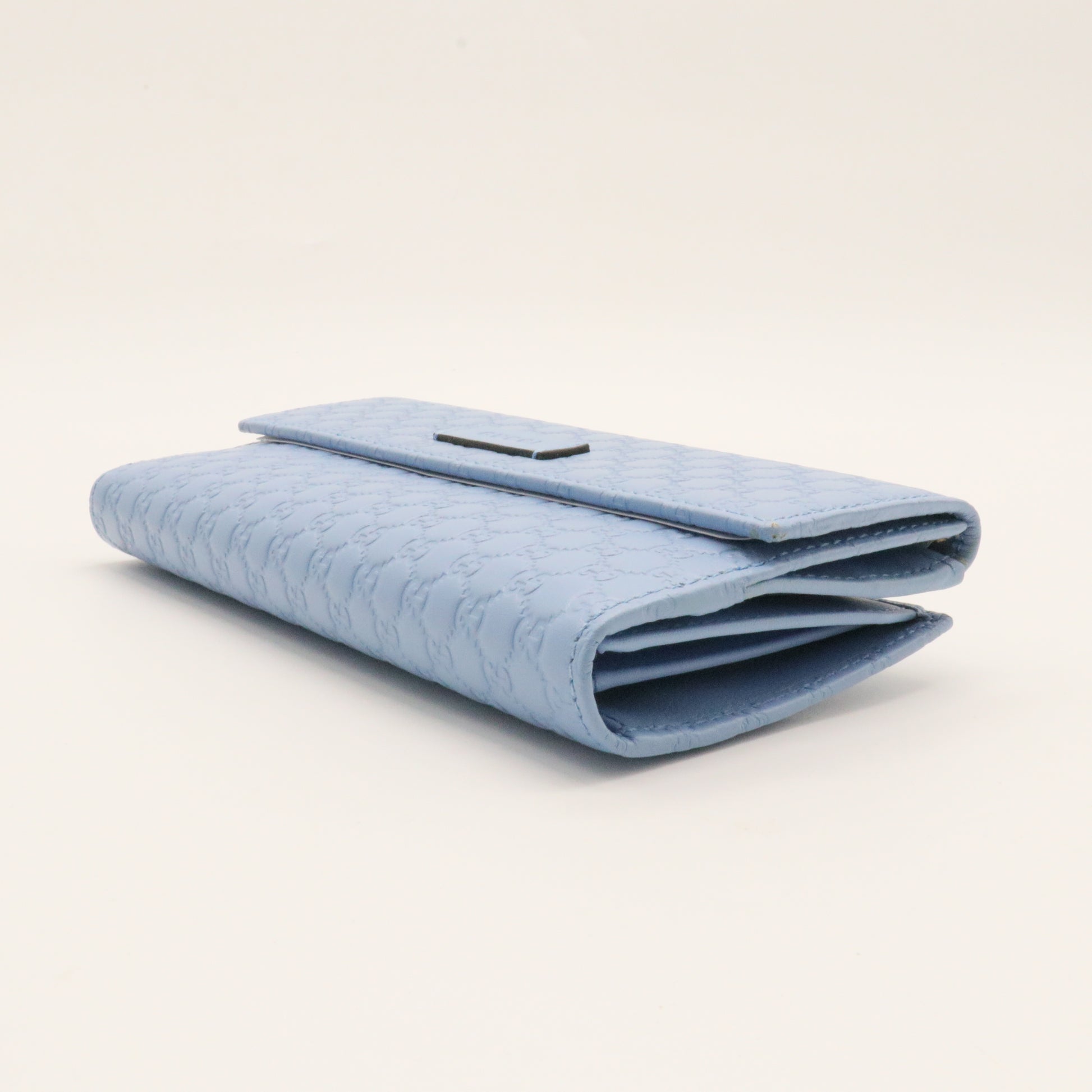 Continental Flap Wallet Microguccissima Leather Long