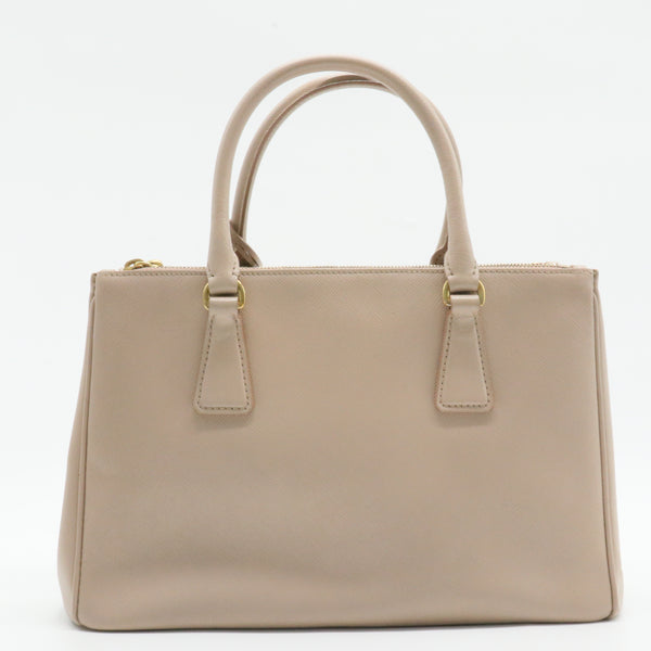 Galleria Double Zip Tote Saffiano Leather Medium