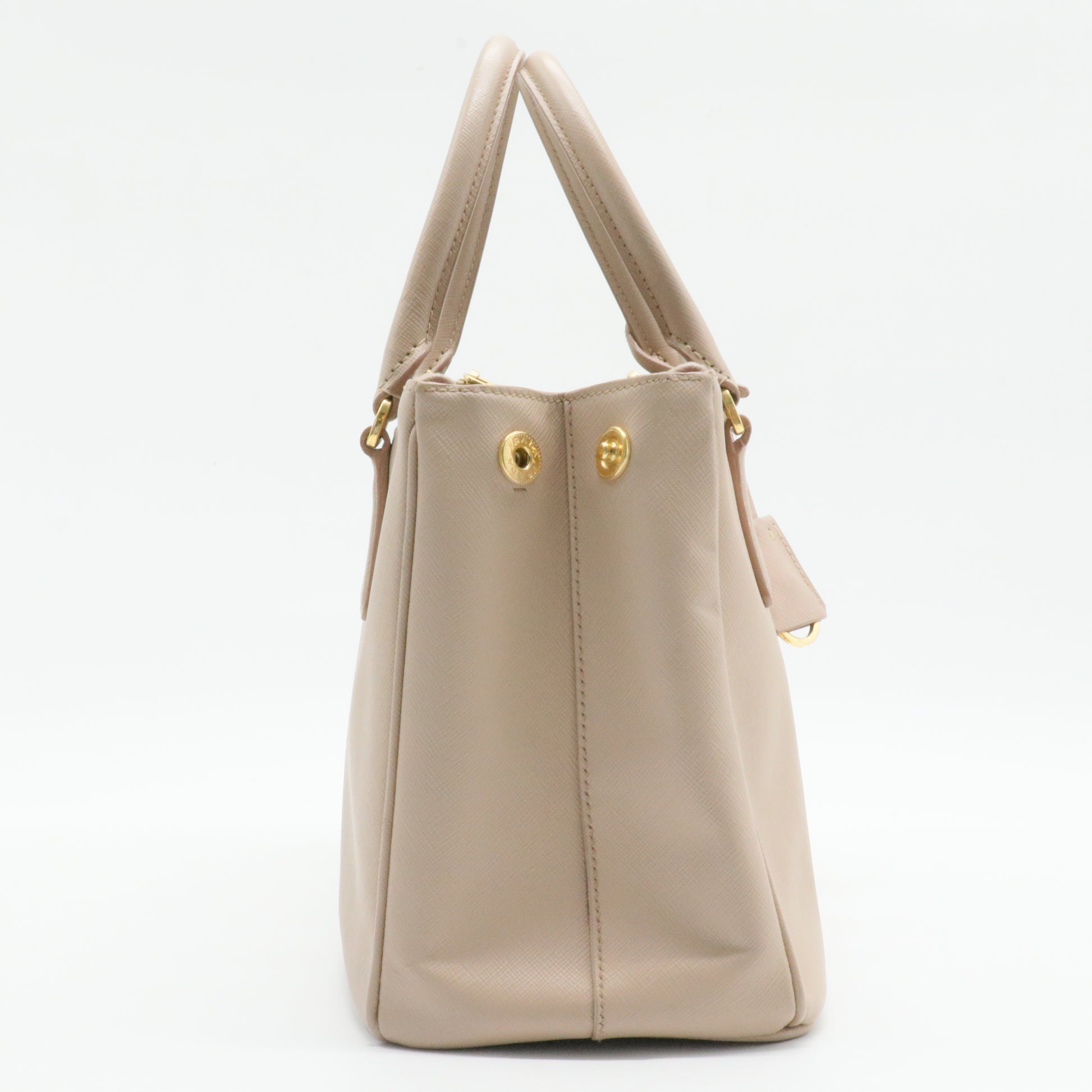 Galleria Double Zip Tote Saffiano Leather Medium