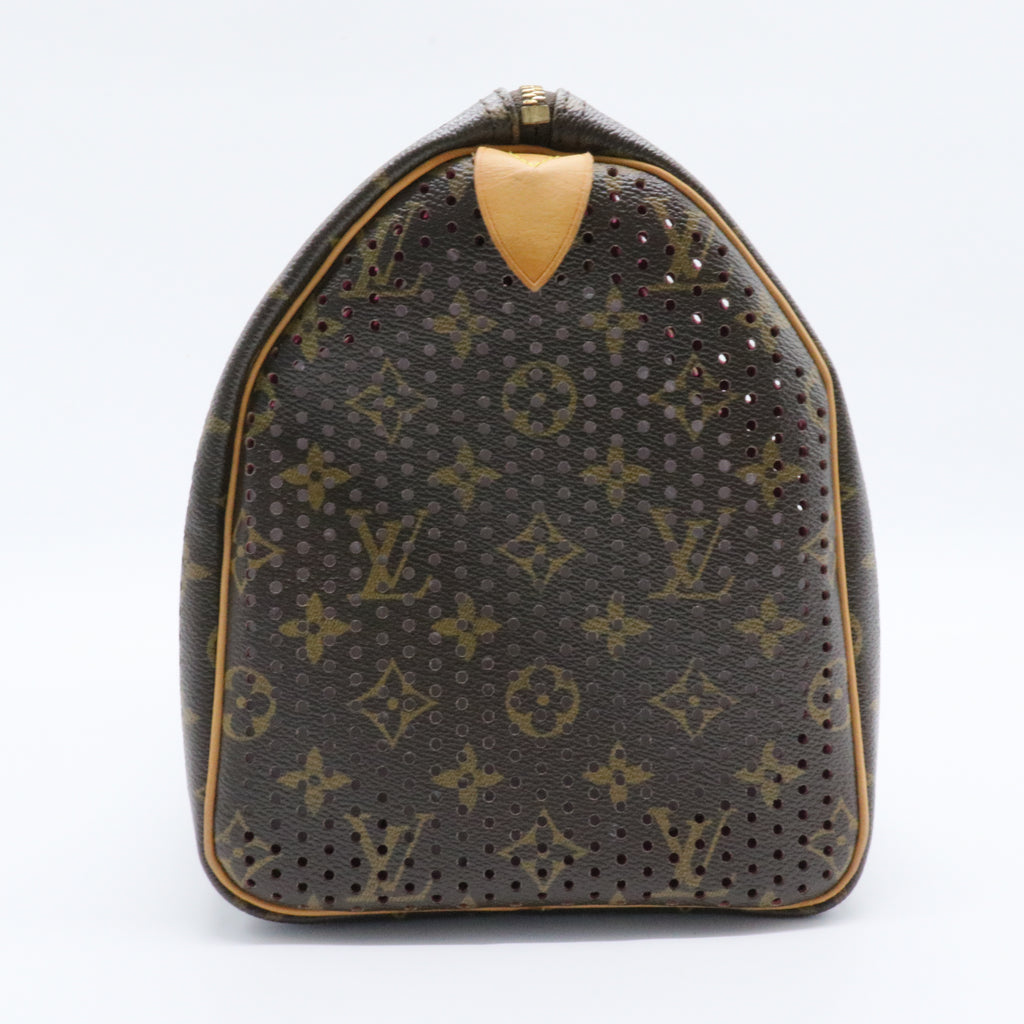 Speedy Handbag Perforated Monogram Canvas 30