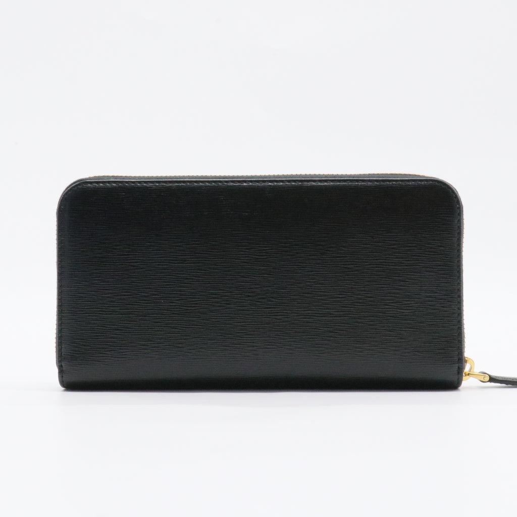Zip Around Wallet Vitello Daino Long