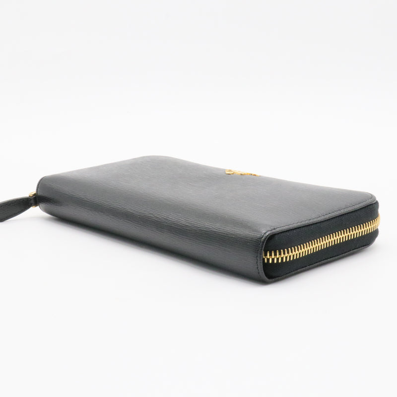 Zip Around Wallet Vitello Daino Long