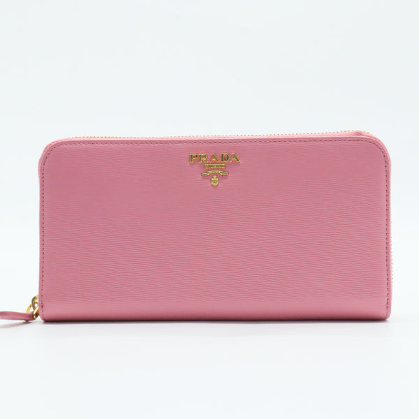 Zip Around Wallet Vitello Daino Long