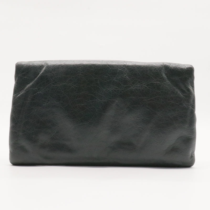 Envelope Clutch Giant Studs Leather