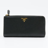 Zip Around Wallet Vitello Grain Long