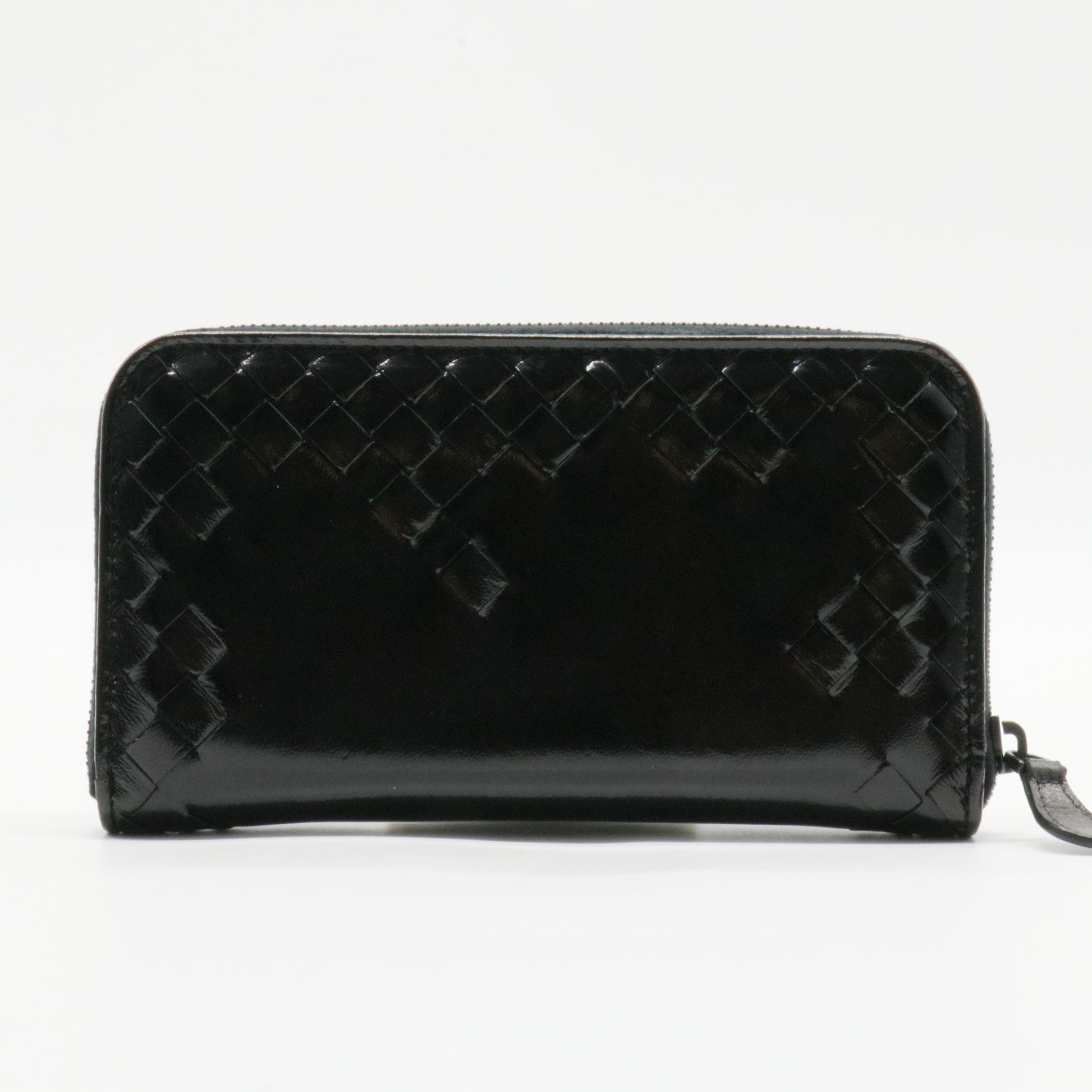Intrecciato Zip Around Wallet