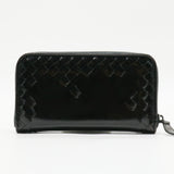 Intrecciato Zip Around Wallet