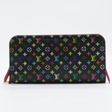 Monogram Multicolor Zippy Wallet Black Grenade