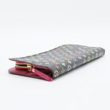 Monogram Multicolor Zippy Wallet Black Grenade