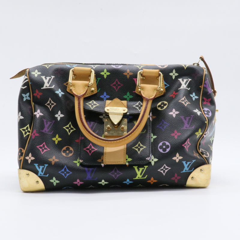 Speedy Handbag Monogram Multicolor 30