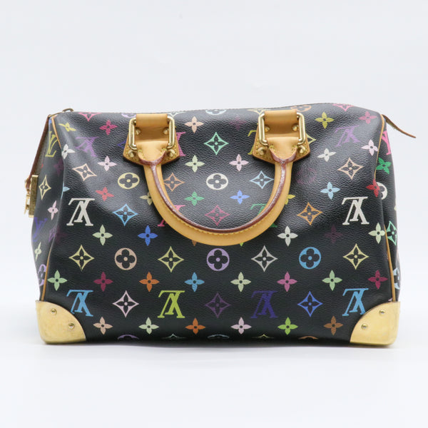 Speedy Handbag Monogram Multicolor 30