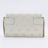 Pearl Studded Mini Broadway Bee Shoulder Bag